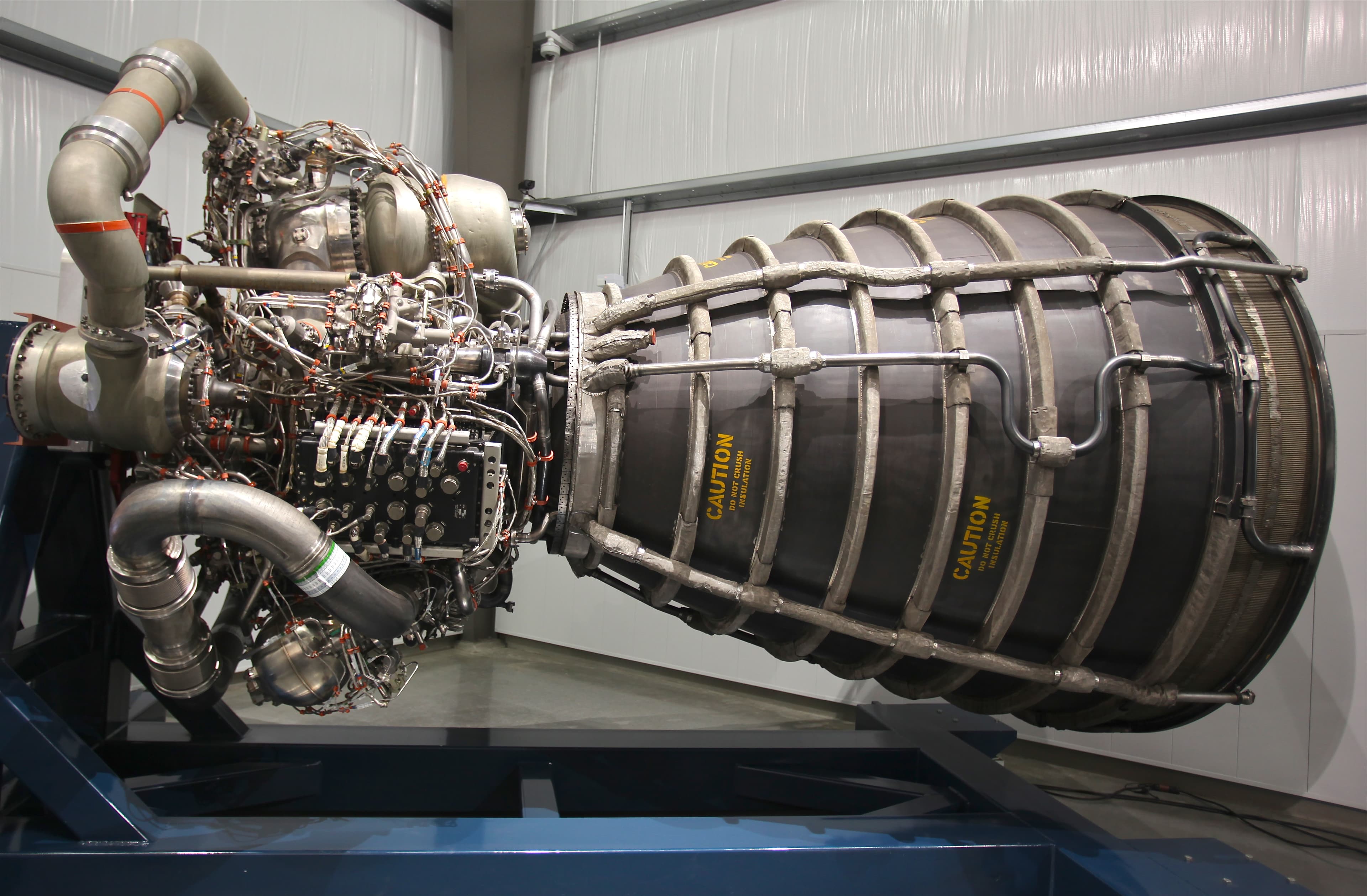 Space shuttle engines - inspiration for the welded thrusters